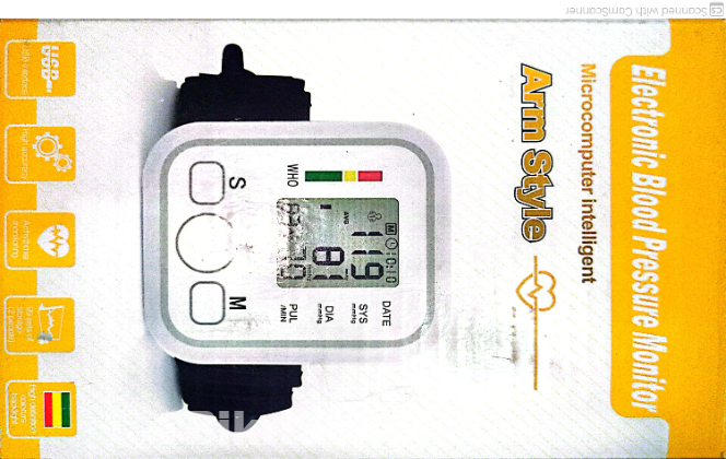 Electronic blood pressure monitor